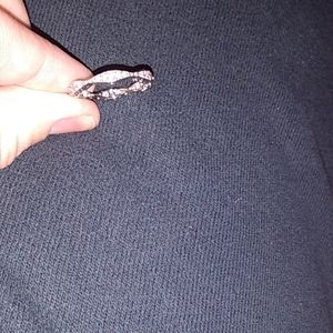 Sterling silver 925 white sapphire ring sz 7